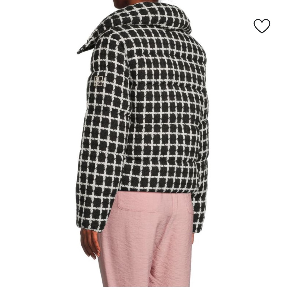 BCBGeneration Black and White Puffer Jacket